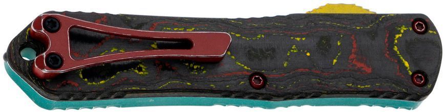 Ніж Heretic Manticore E Bounty Hunter Bowie MagnaCut Aluminium CF Turquoise H026B-14A-Bounty 9880023 фото