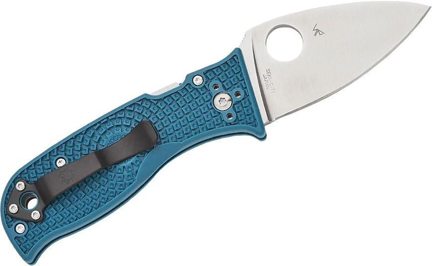 Ніж Spyderco Lil Temperance 3 Lightweight Синий C69PBL3K390 871622 фото