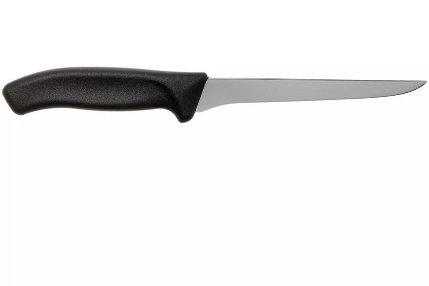Обвалочный нож Victorinox SWISS Classic Boning Flexible гибкое с черной ручкой, подарочная коробка 6.8413.15G V77554451 фото