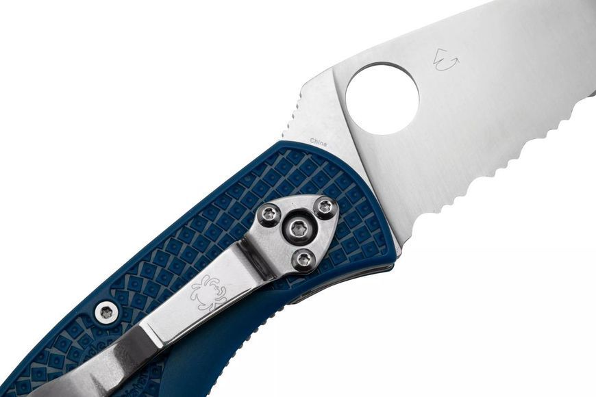 Нож Spyderco Persistence Lightweight Полусеррейтор C136PSBL 871548 фото