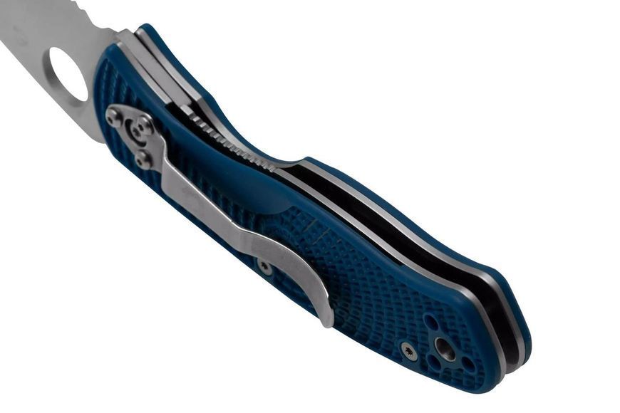 Нож Spyderco Persistence Lightweight Полусеррейтор C136PSBL 871548 фото