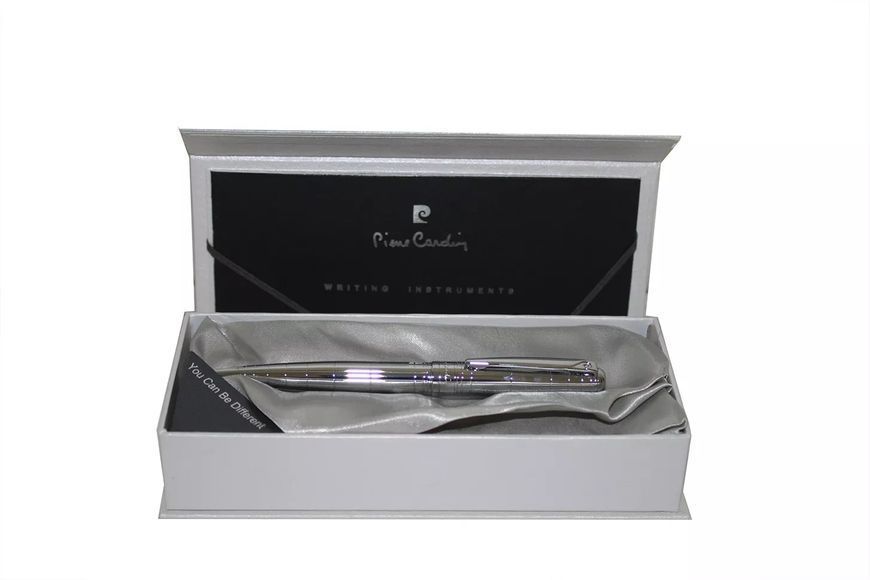 Ручка кулькова Pierre Cardin Royal Чорна Сріблястий корпус (PC6301BP) V77552608 фото